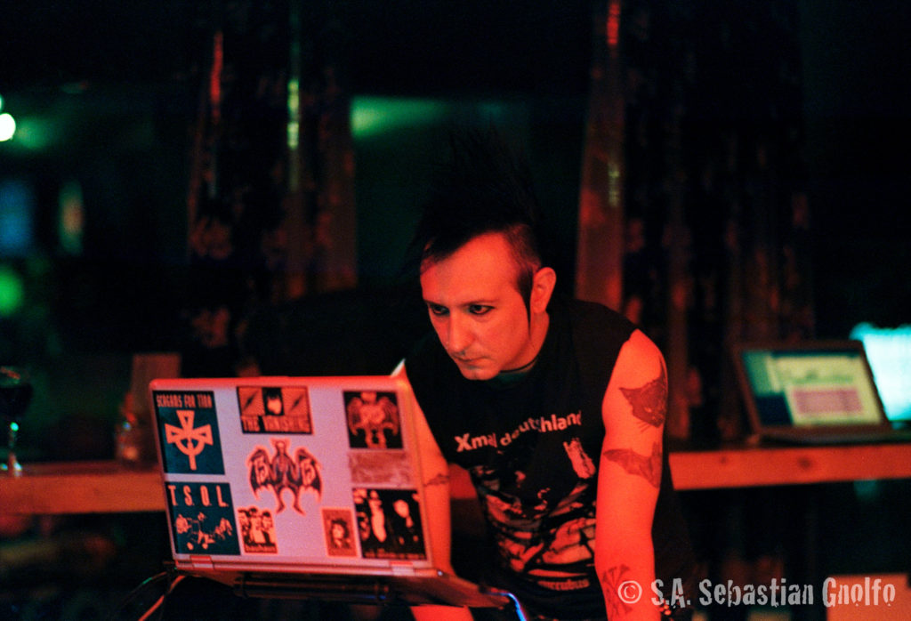 DJ Ely Bat DJ-ing at Nosferatu Festival 2022