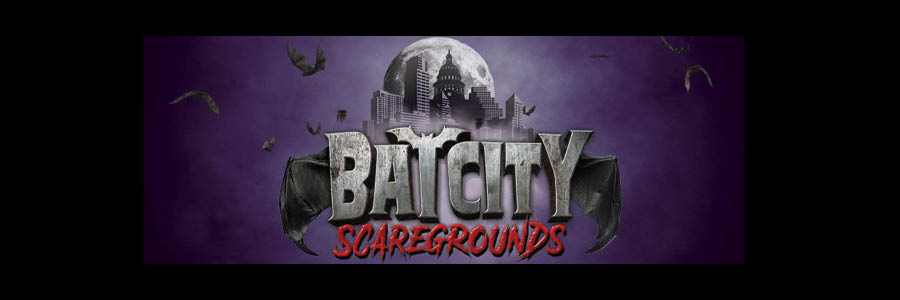 Bat City Scaregrounds banner
