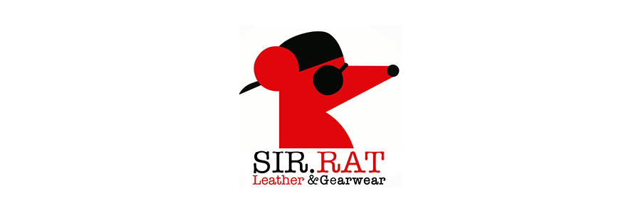 Sir Rat Leather & Gear logo banner