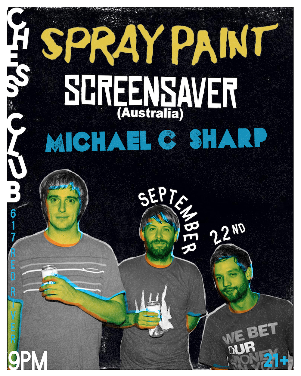 Spray Paint // screensaver (AUS) // Michael C. Sharp