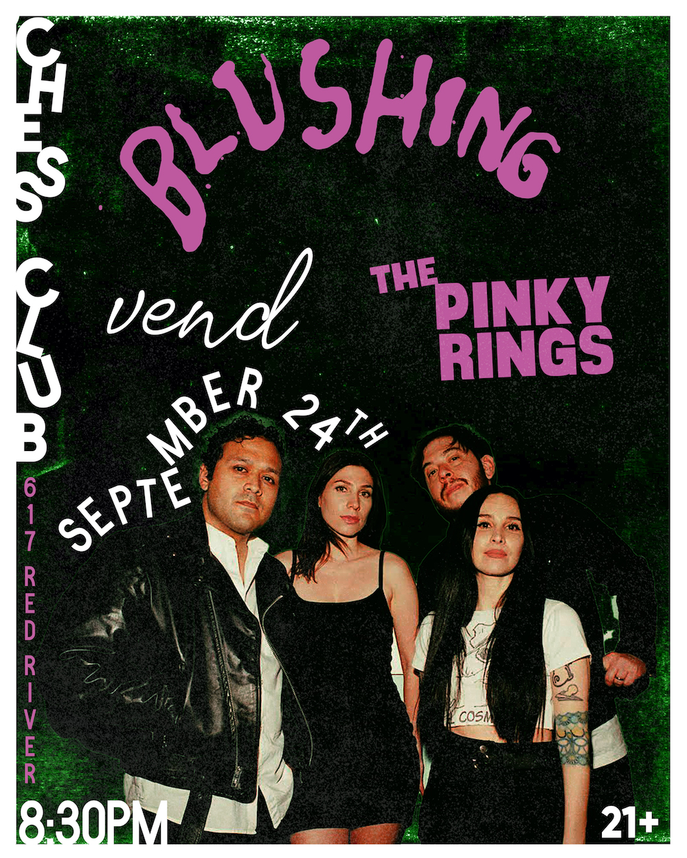 The Pinky Rings // Blushing // Vend