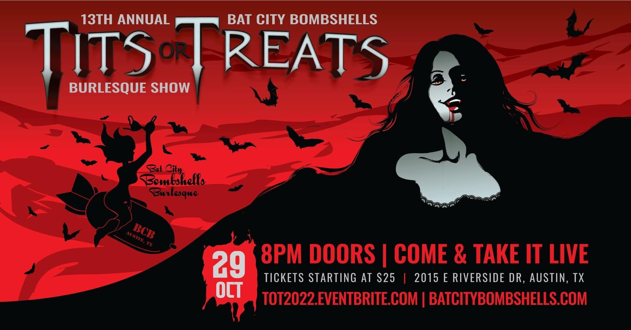 13th Annual Tits-or-Treats Burlesque Show