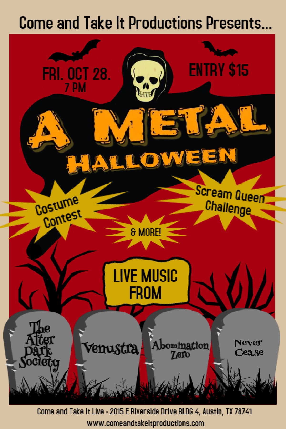 A Metal Halloween Costume Party