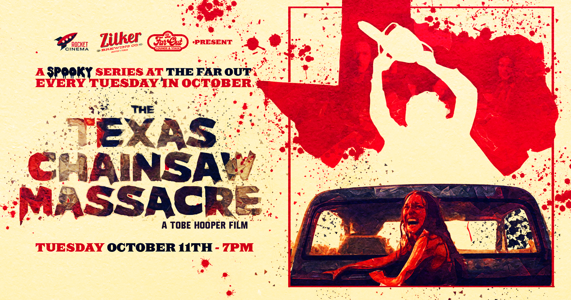 A Spooky Series at The Far Out- THE TEXAS CHAINSAW MASSACRE