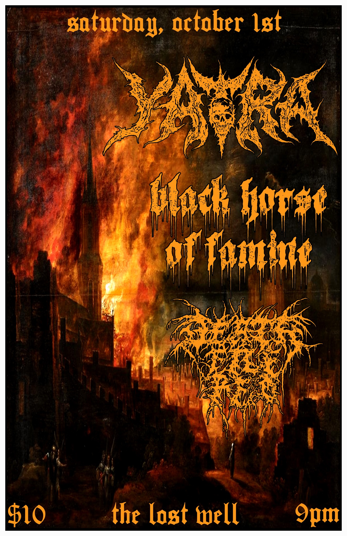 Yatra, Black Horse of Famine, Death File Red