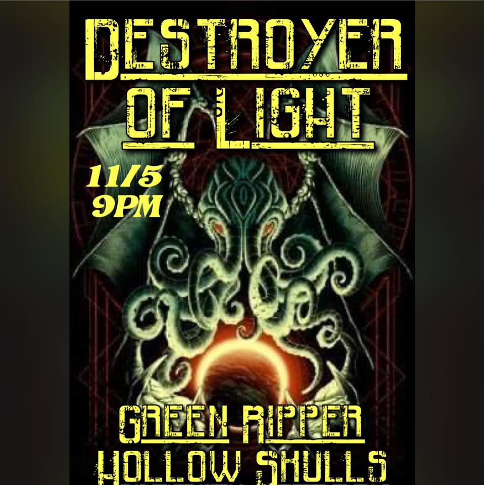 Destroyer of Light w/ Green Ripper and Hollow Skulls