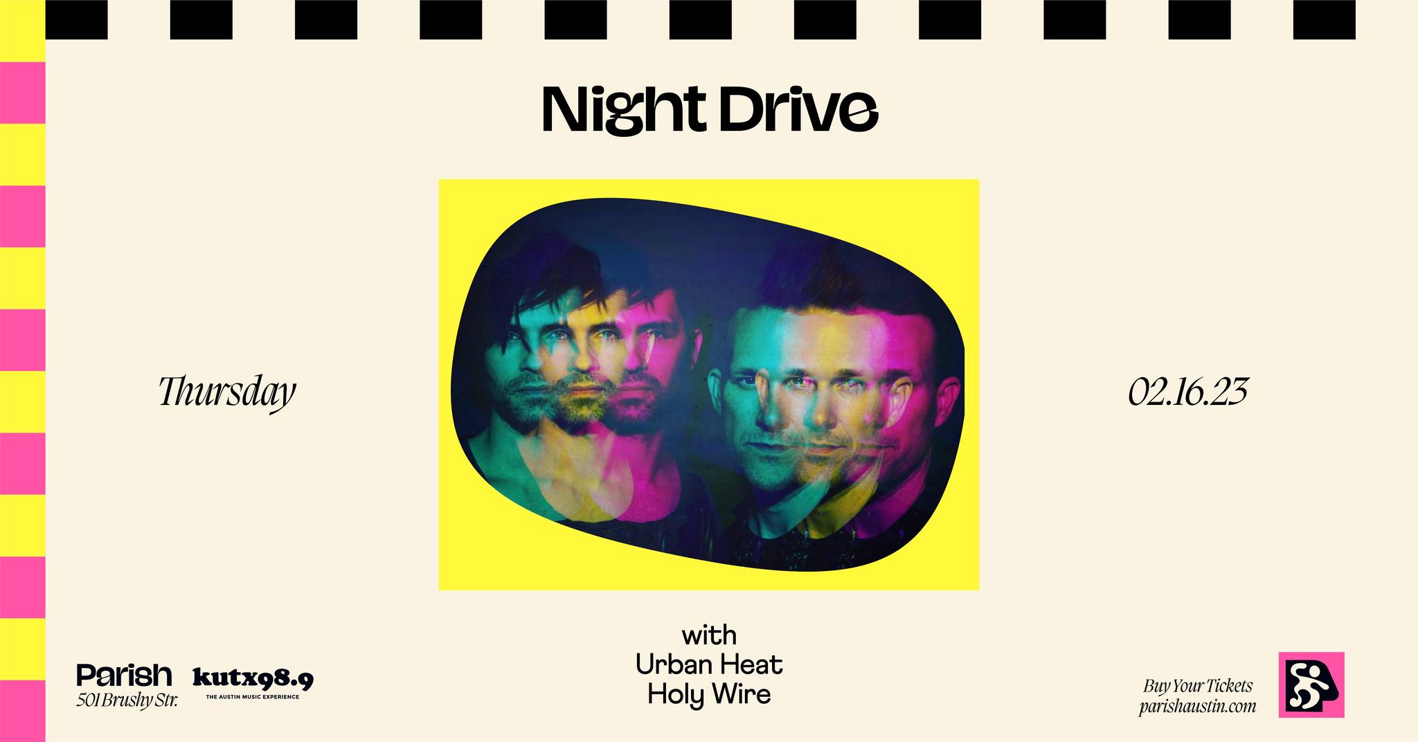 Night Drive w/ Urban Heat and Holy Wire