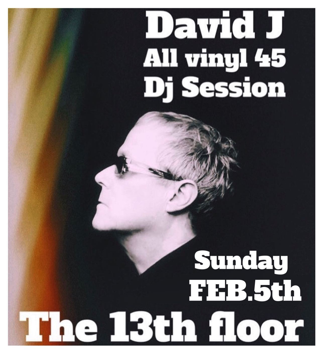 David J “All Vinyl DJ Session”