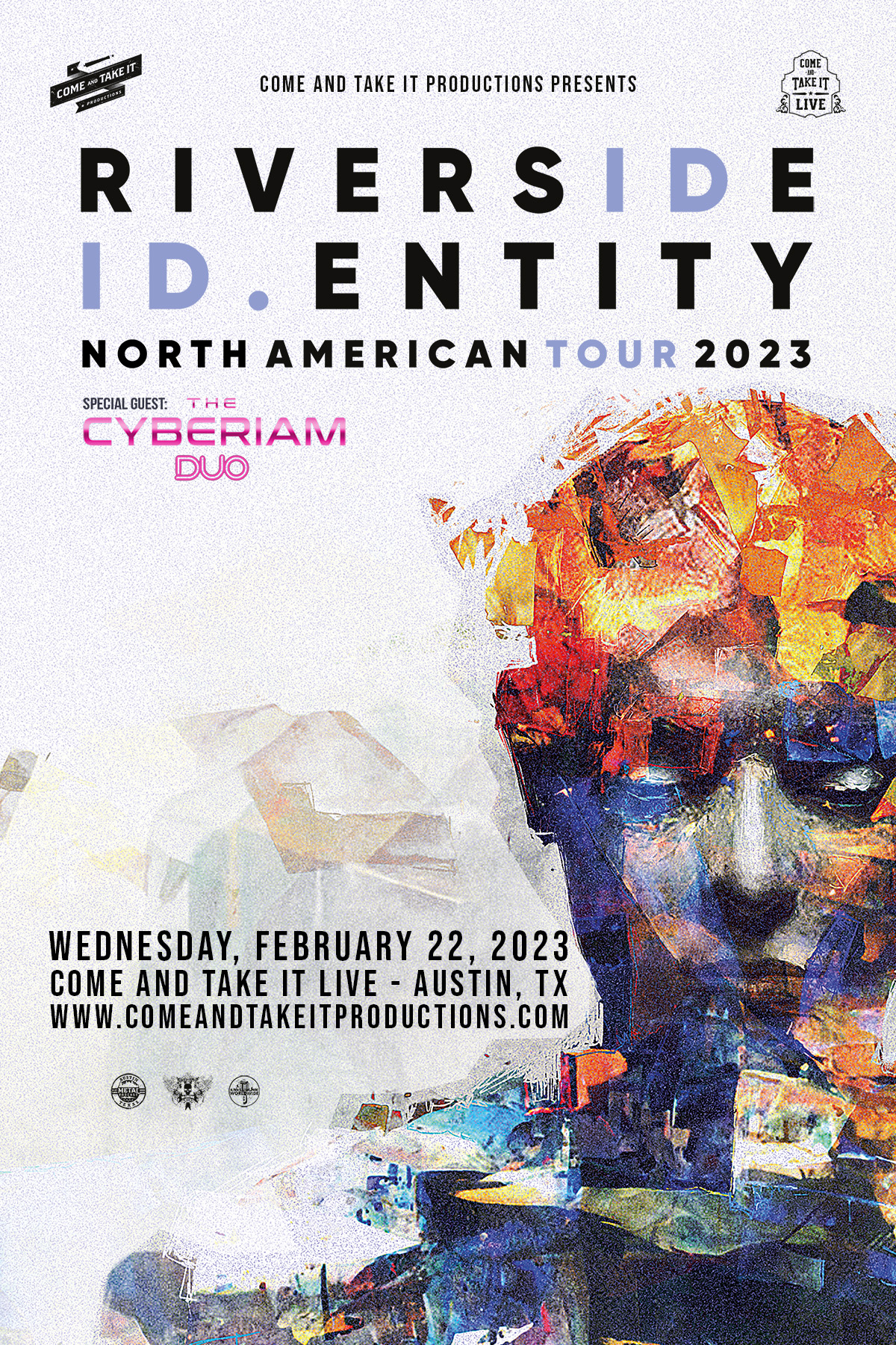 RIVERSIDE: North American ID.Entity Tour 2023