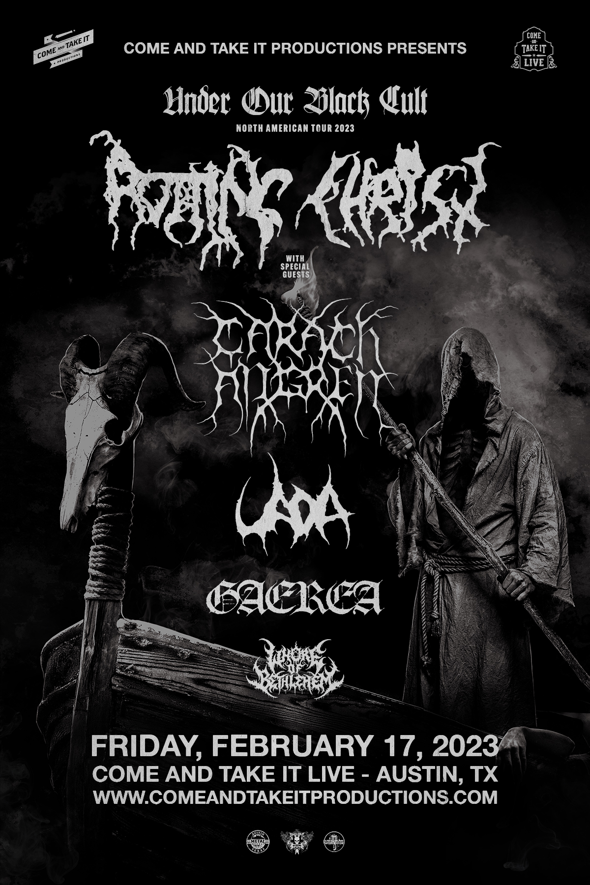 Rotting Christ, Carach Angren, Uada, and MORE