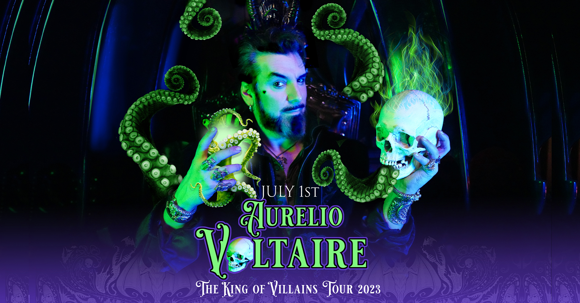 Aurelio Voltaire: The King of Villains Tour 2023