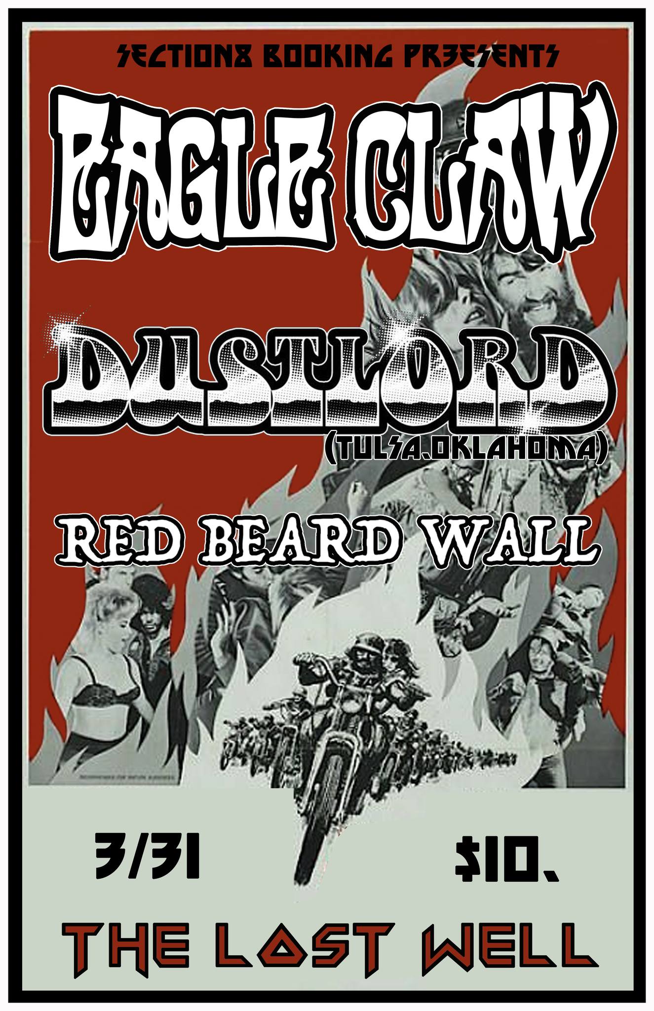 Eagle Claw, Dust Lord (OK), Red Beard Wall