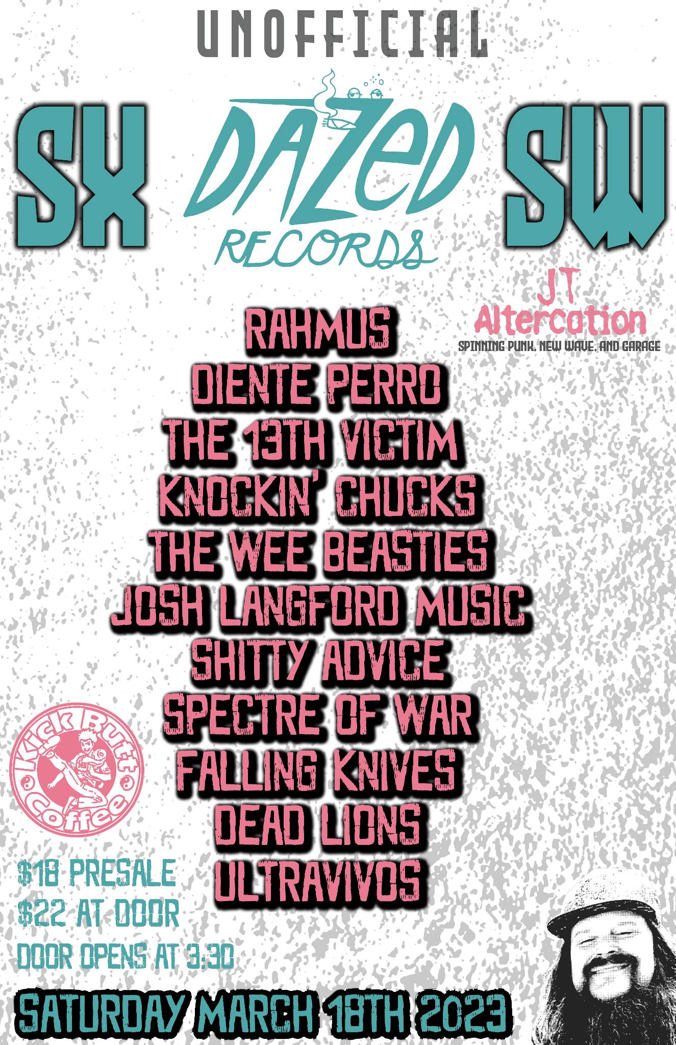 Unofficial Dazed Records SXSW Showcase