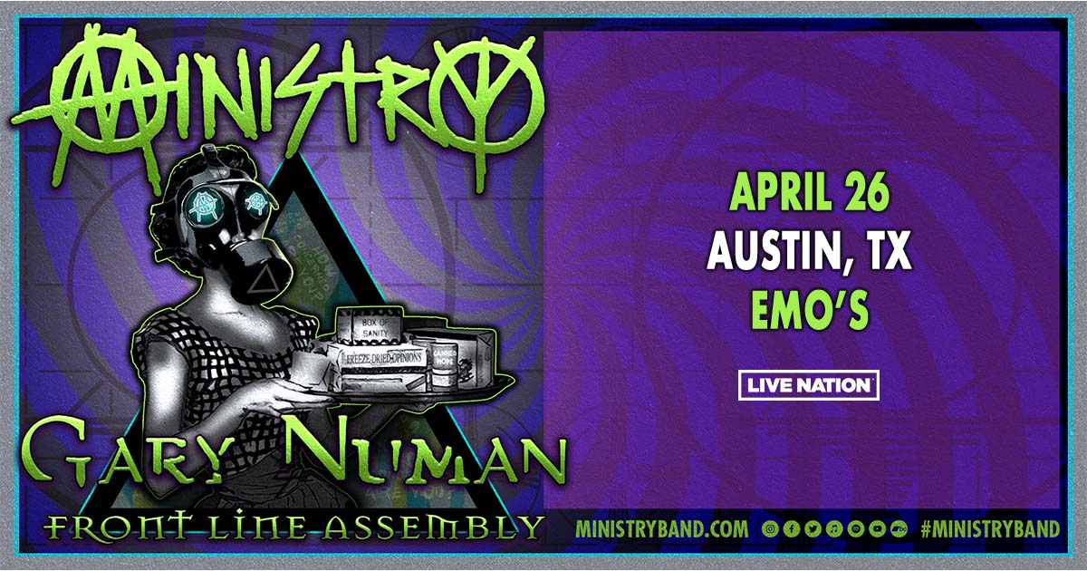 Ministry w/ Gary Numan and Front Line Assembly