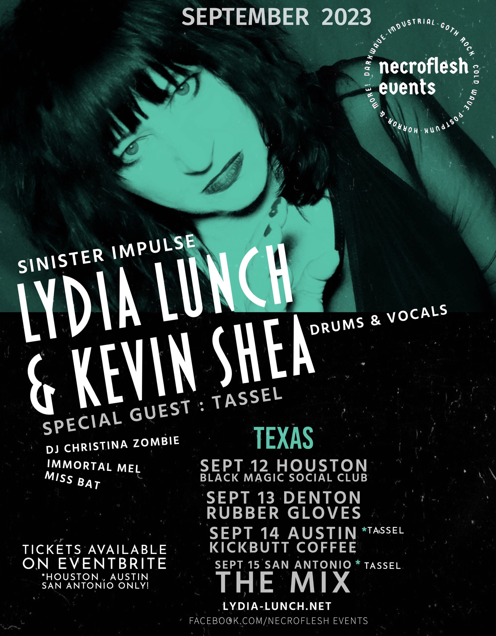LYDIA LUNCH & Kevin Shea