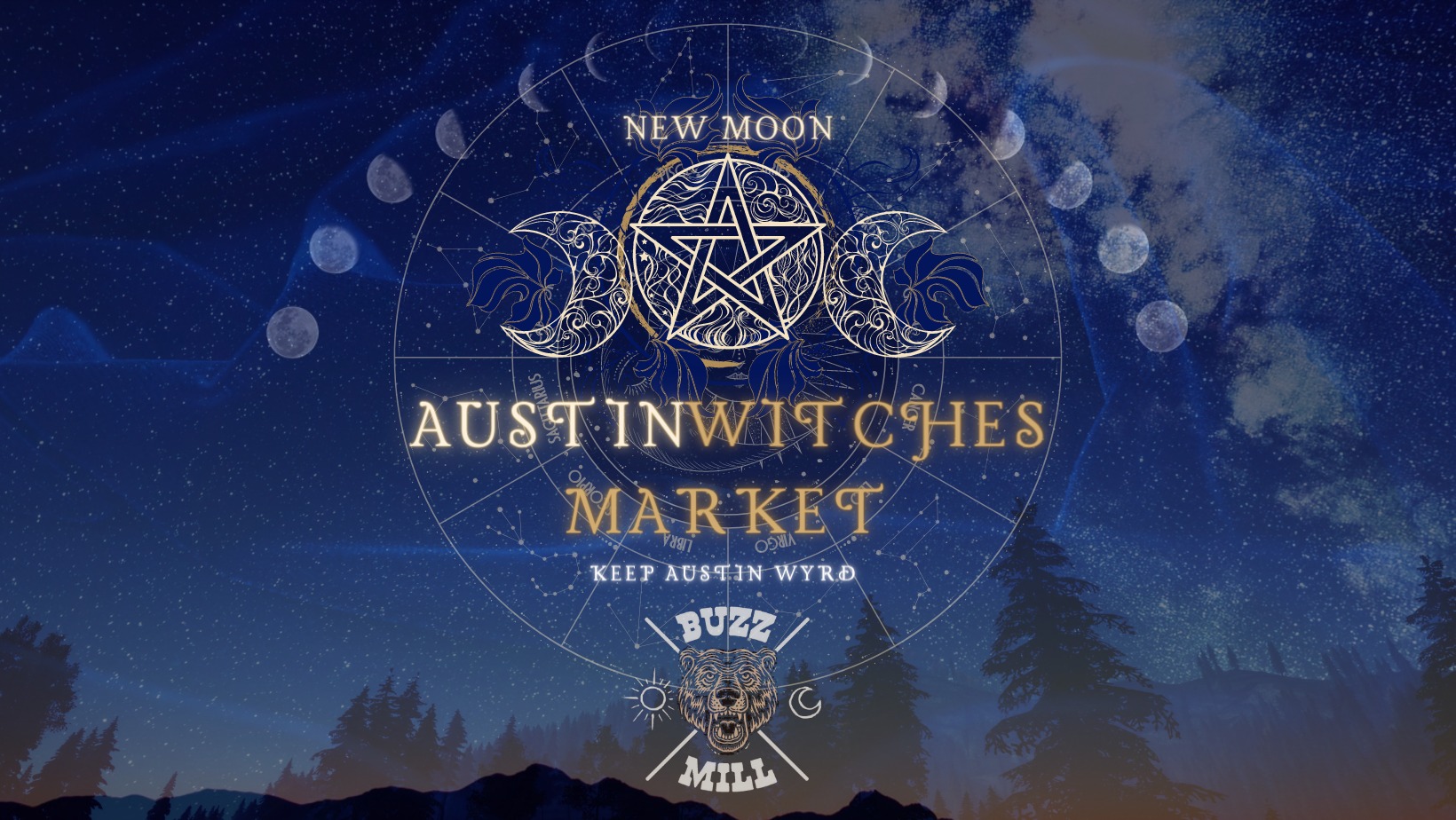 New Moon Witches Market at Buzz Mill