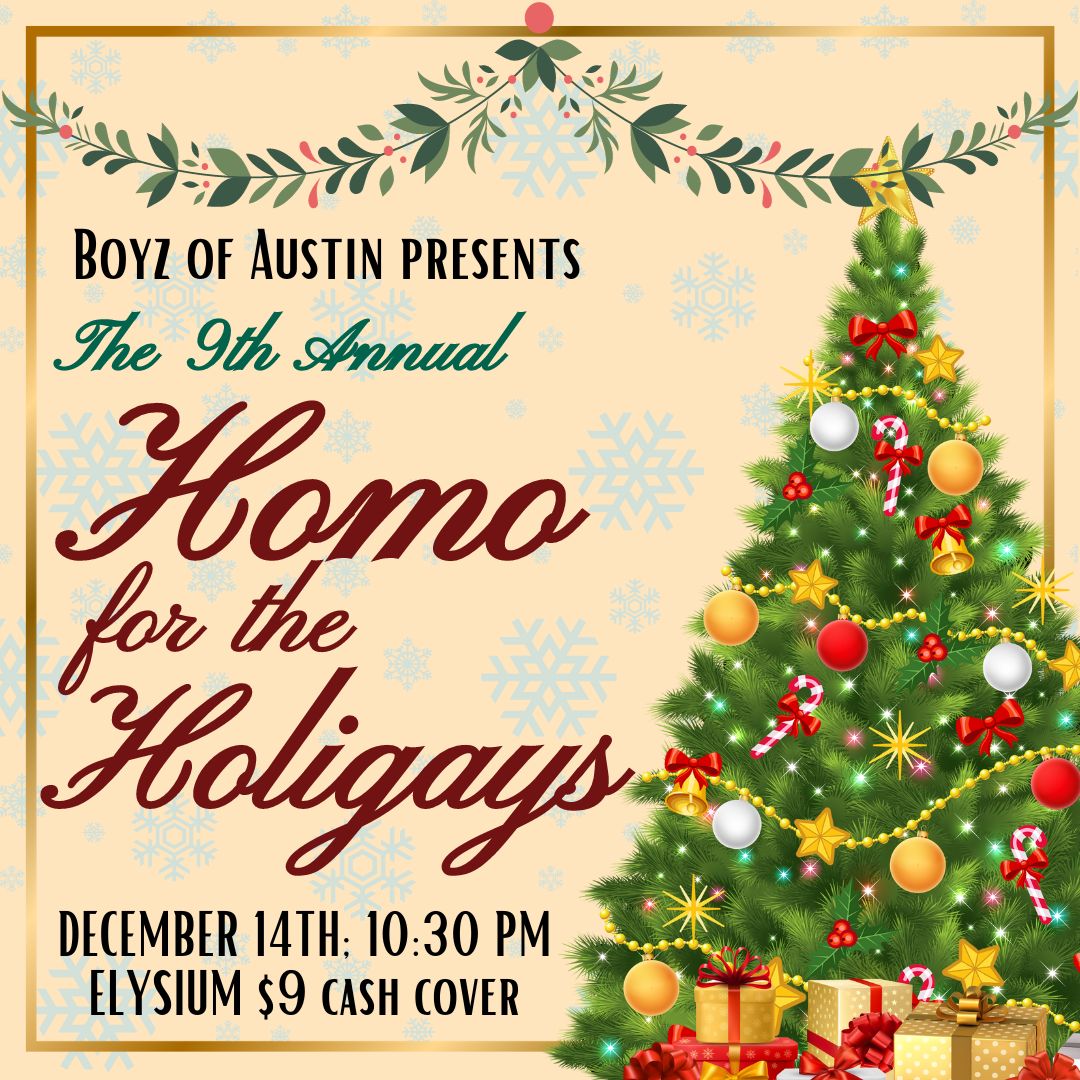 9th Annual Homo for the Holigays