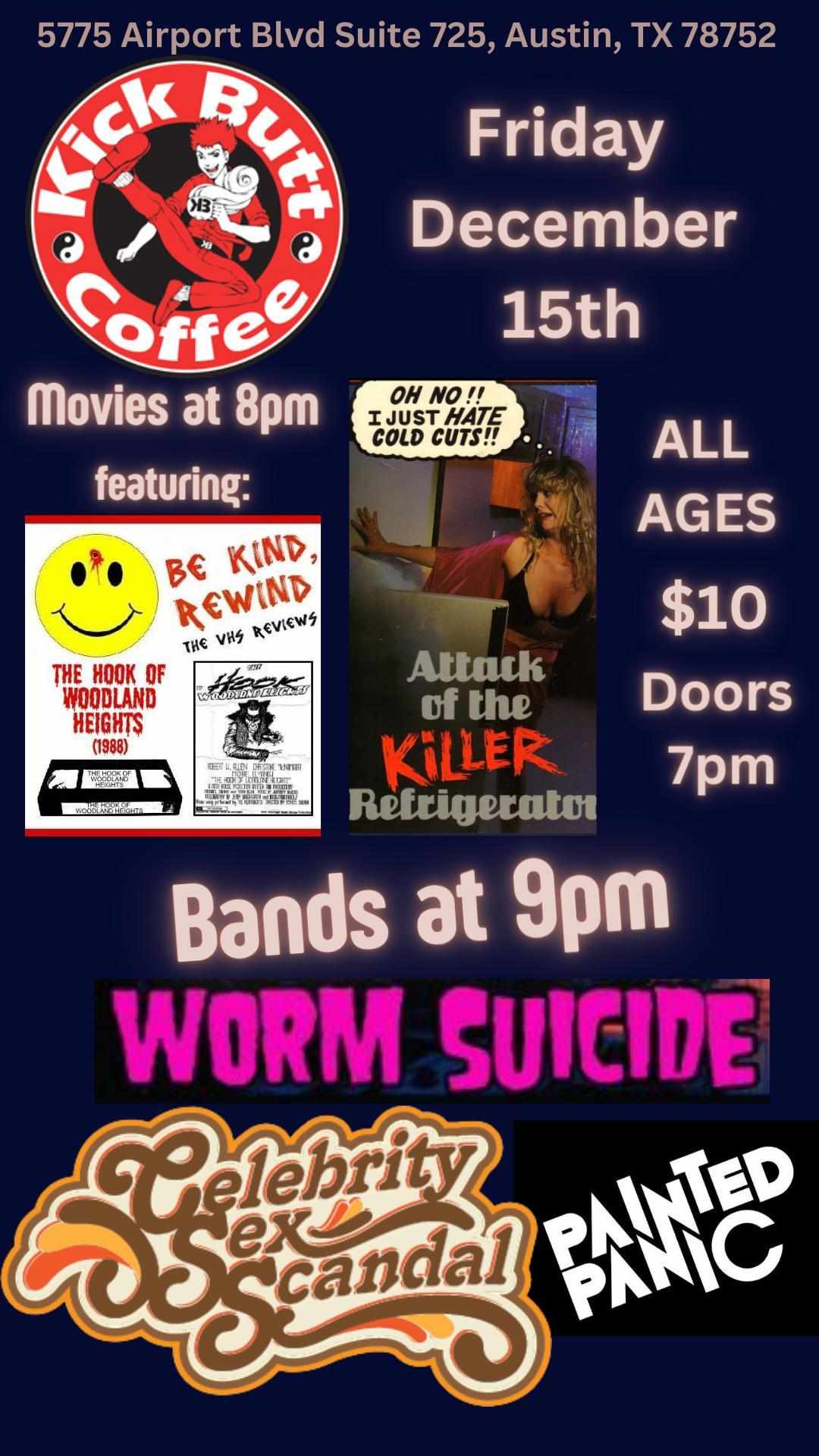 Alyssa Miller's Austin Ghoul Gang Presents: Music and Movie Night