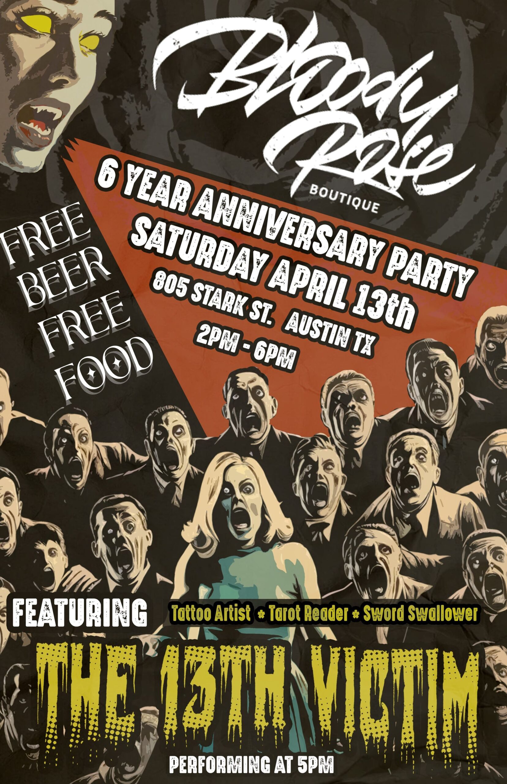 Bloody Rose 6th Anniversary Party