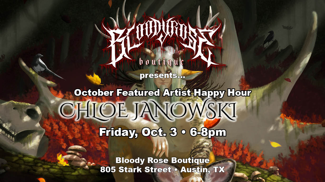 Bloody Rose October Featured Artist Happy Hour/Gallery Opening