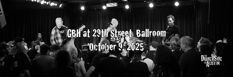 GBH at 29th Street Ballroom, October 9, 2025